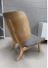 Trevor Lounge chair - Light Grey